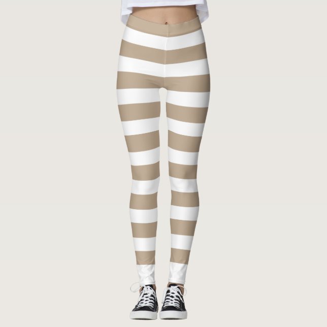 Ligne beige leggings (Framsida)