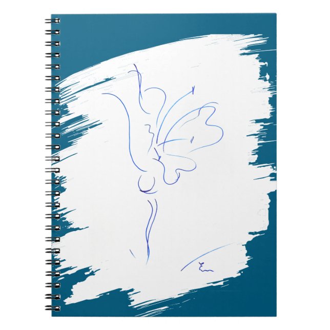 Ligne bleu 1 anteckningsbok (Framsidan)
