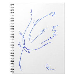 Ligne bleu 2 anteckningsbok
