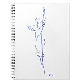 Ligne bleu 3 anteckningsbok