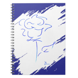 Ligne bleu 4 anteckningsbok