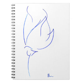 Ligne bleu 6 anteckningsbok