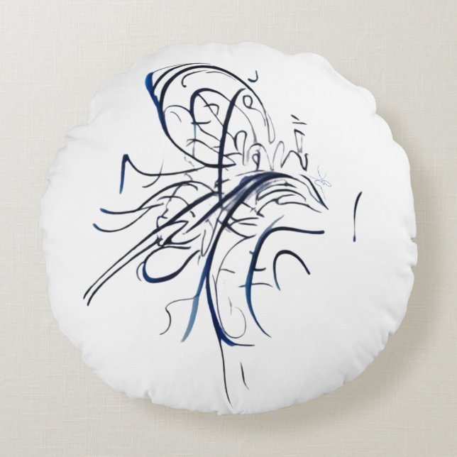 Lignes directrices rund kudde (Framsidan)