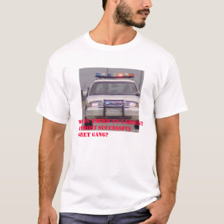 Ligor och polis t-shirt