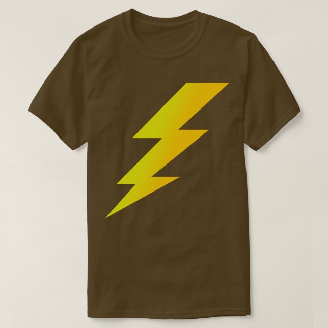 Ligtning Bolt T Shirt (Design framsida)