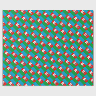 Ligurias flagga (italienska regionen) presentpapper