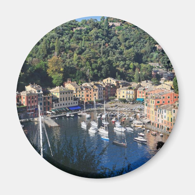 Ligurien - Portofino Magnet (Framsidan)