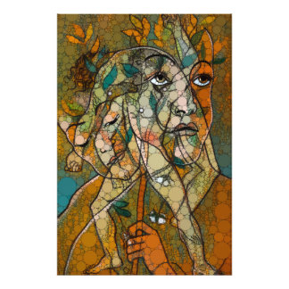 Ligustri, oändliga prickar från After Francis Pica Fototryck