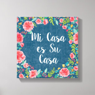 Lik Casa för Frida VIII Mi Casaes Su Canvastryck