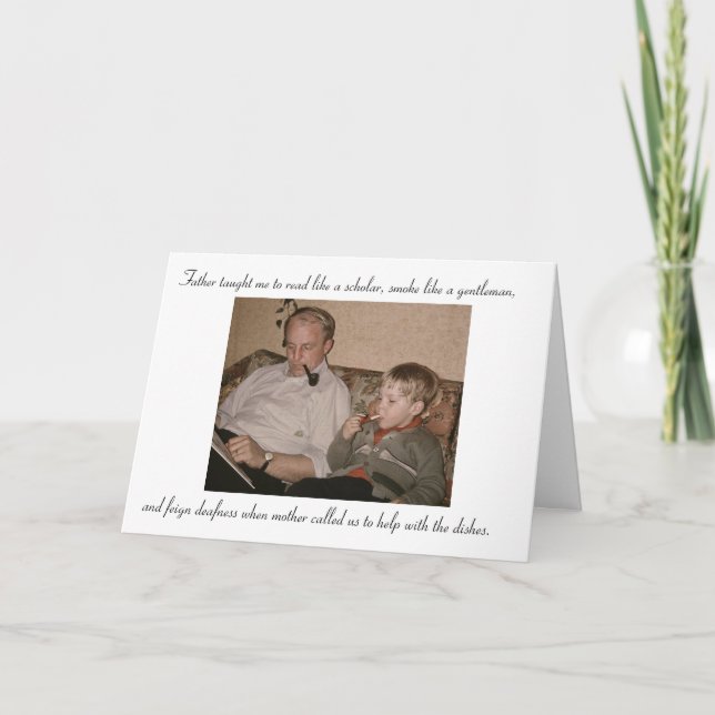 Lik far, likt Sonfars dagkort Kort (Framsida)