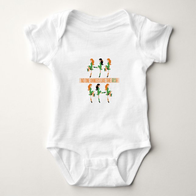 Lik irländare för dans t-shirt (Framsida)