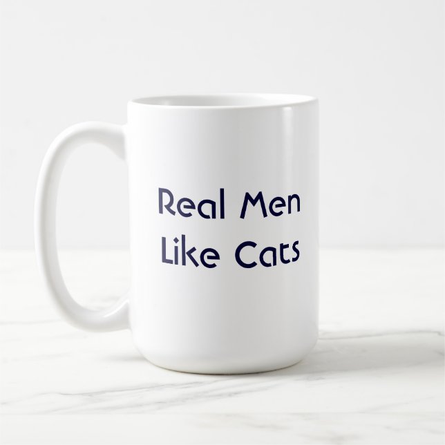 Lik kattmugg för verklig manar kaffemugg (Vänster)