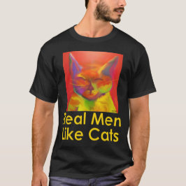 Lik kattT-tröja för verklig manar Tröja