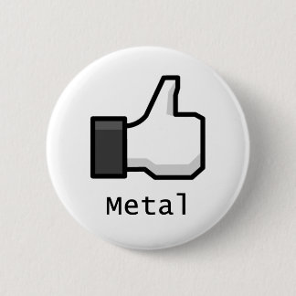 Lik metall knapp