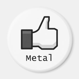 Lik metall magnet