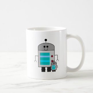 Lik mugg för kaffe för robot för farnågot