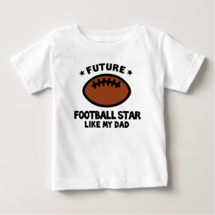 Lik pappa för fotboll t shirt