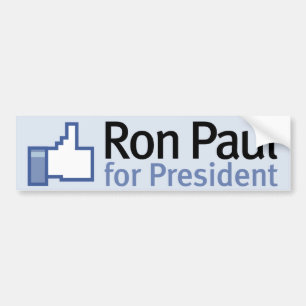Lik Ron Paul bildekal