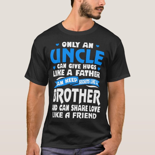 Lik vänTshirt för Uncle Krama Gilla Avla Älska T Shirt (Framsida)