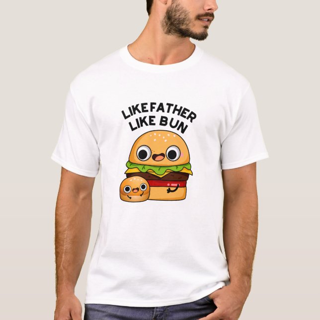Lika Far Lika Bulle Rolig Mat Puns T Shirt (Framsida)