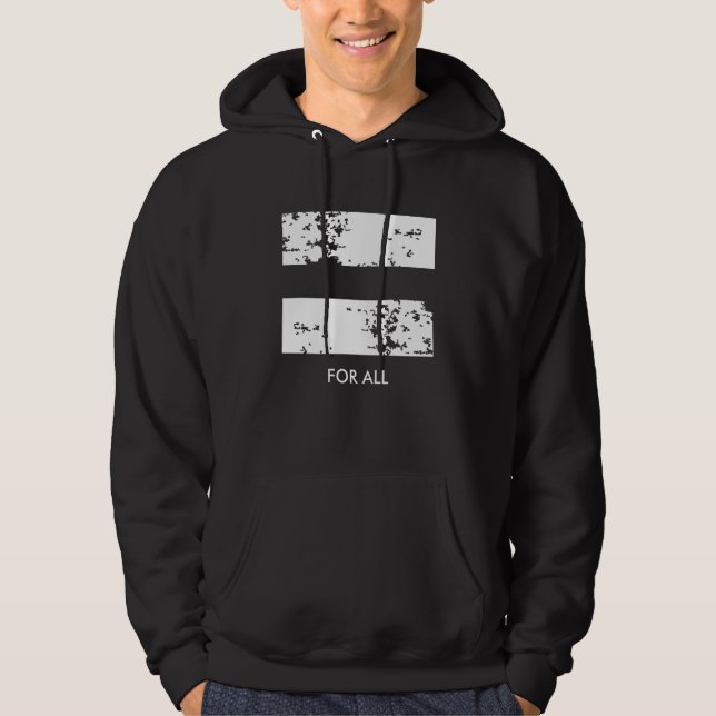 Lika för alla hoodie (Framsida)
