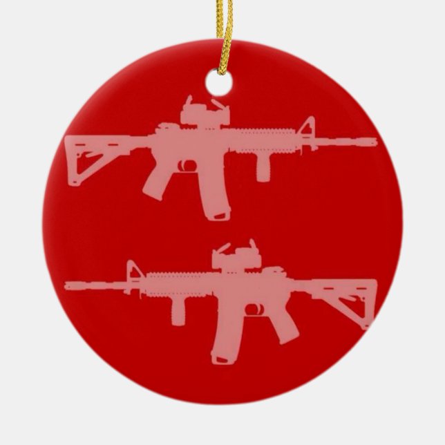 Lika höger är 15 julgransprydnad keramik (Framsidan)