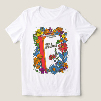 Lika Höger Bok Flower Resister Feminist HBT+ T Shirt