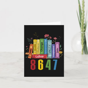 Lika Höger Bok Flowers 8647 Trump Feminist Wome Kort