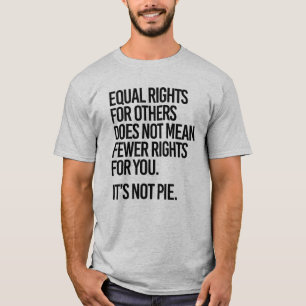 Lika Höger elak inte Färre Höger för dig T Shirt
