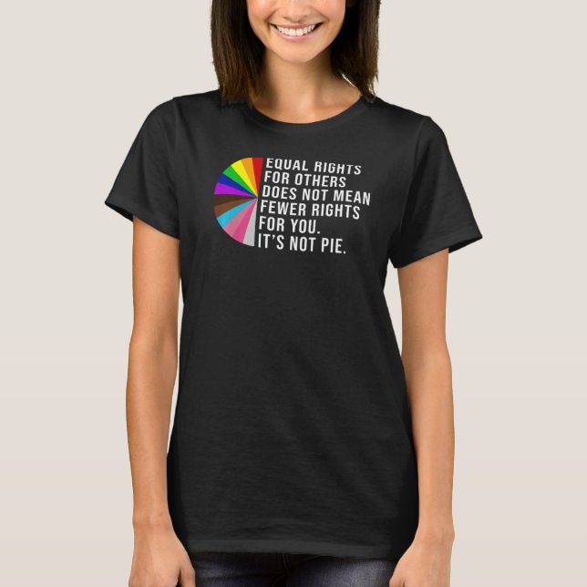 Lika Höger för andra Elak inte färre Höger T Shirt (Framsida)