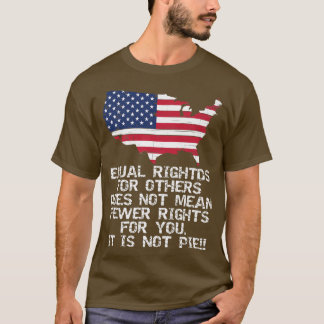 Lika Höger för andra Elak inte färre Höger T Shirt
