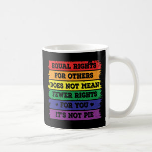 Lika Höger HBT-Höger PRIDE PARAD Ally Kaffemugg