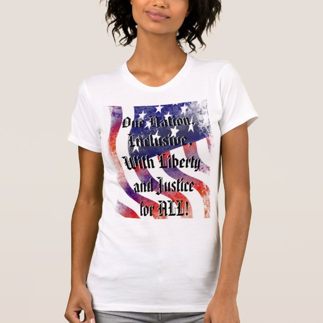 Lika Höger Pledge T-shirt (Framsida)