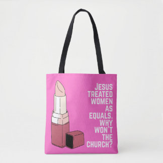Lika i hans Ögon - Christian Faith Tote Bag Tygkasse