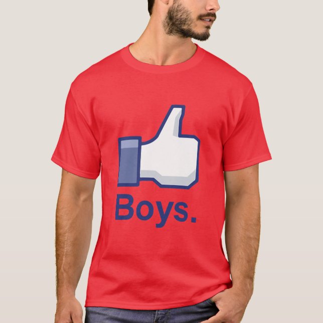 Lika pojkar tee (Framsida)