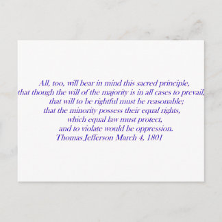 Lika rätt måste skydda .... vykort