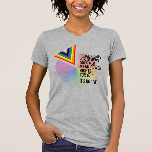 Lika rättigheter för andra  t shirt (Framsida)