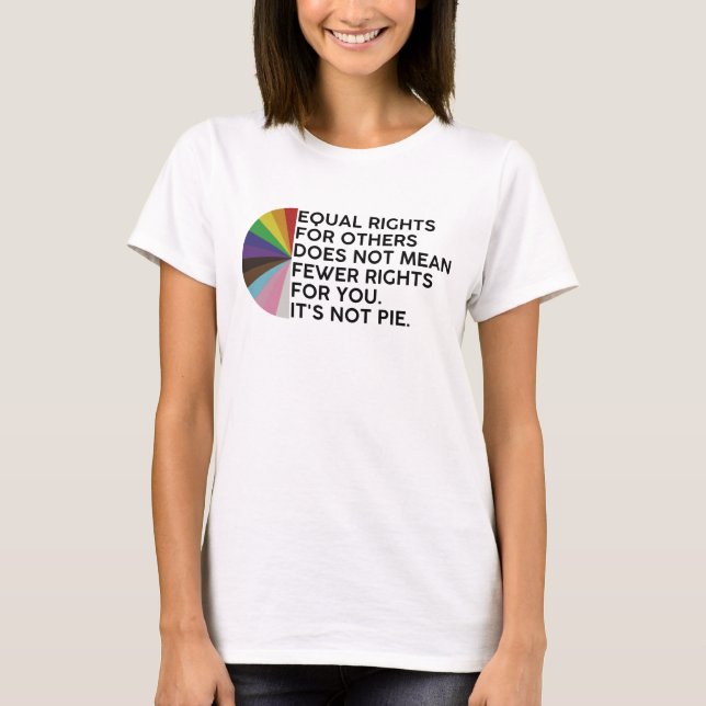 Lika rättigheter för andra T-shirt (Framsida)