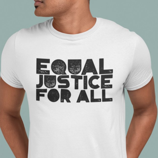 Lika rättvisa för alla - Social-rättvisa T-Shirt (Skapare uppladdad)