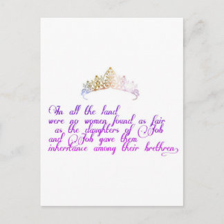 Lika rättvist som de döttna i jobbet vykort