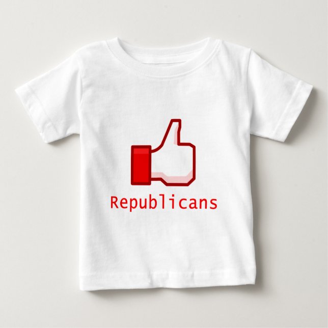 Lika republikaner tee shirt (Framsida)
