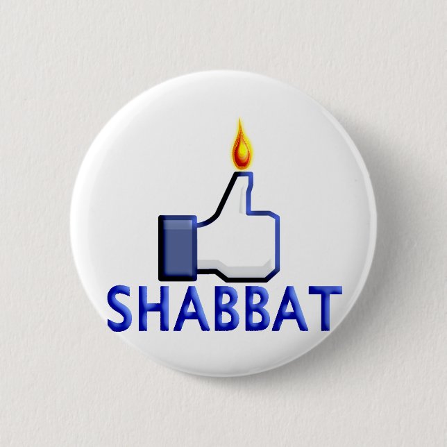 Lika Shabbat Knapp (Framsida)