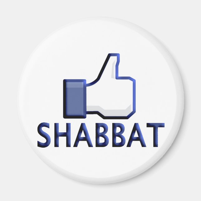 Lika Shabbat Magnet (Framsidan)