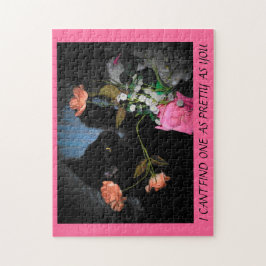 ..lika söt som du Valenpuzzle Pussel