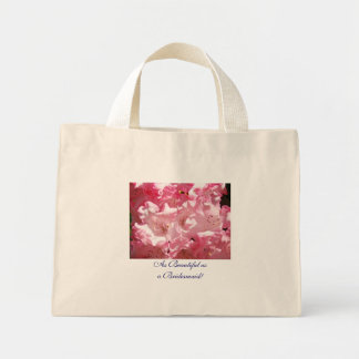 Lika vacker som en brudtjänst! Tote Bag-gåva Rhodi Mini Tygkasse