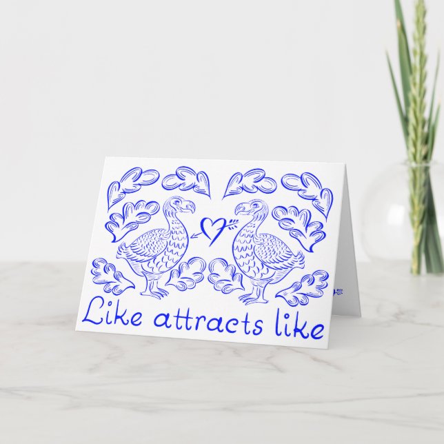 Like Attracts Like Tack Kort (Framsida)