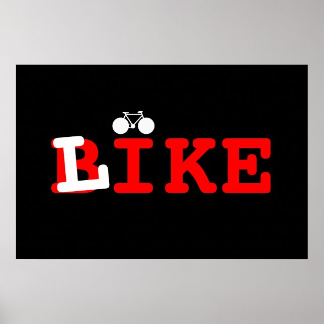 LIKE BIKE POSTER (Framsidan)