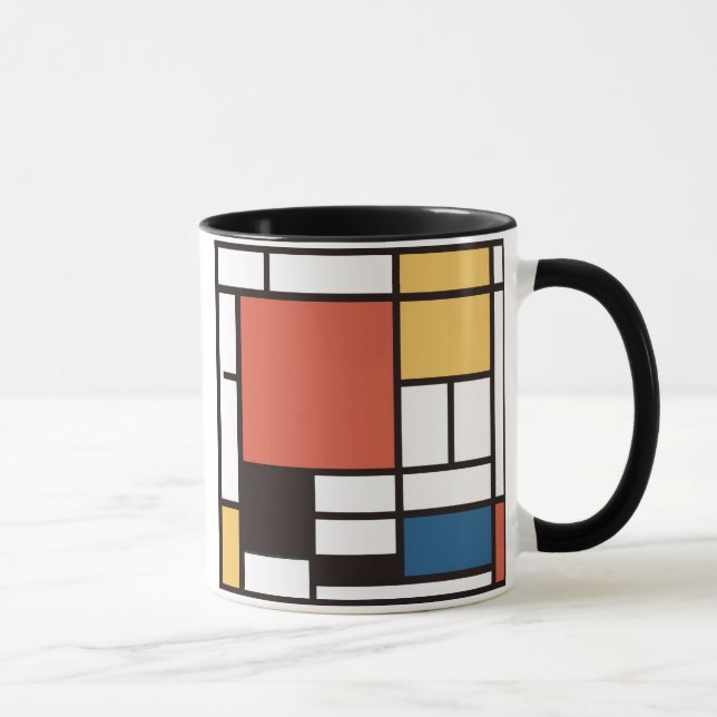 LIKE MONDRIAN 2 MUGG (Höger)