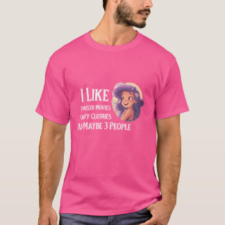 Likehriller Movies Comfy Clothes kan vara 3 person T Shirt