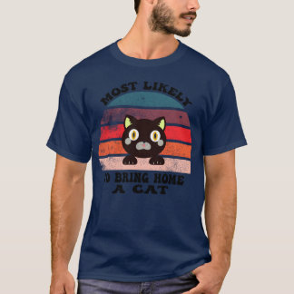 Likelyo tar hem en katt med en kattälskare för t shirt